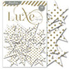 Pink Paislee - Luxe Collection - Foil Chipboard Shapes - Stars