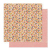 Pink Paislee - Cottage Farms Collection - 12 x 12 Double Sided Paper - Bushel