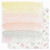 Pink Paislee - Color Wash Collection - 12 x 12 Double Sided Paper - Colorful