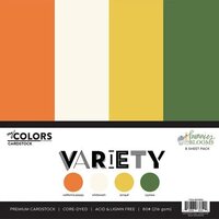 My Colors Cardstock - By PhotoPlay - Bunnies And Blooms Collection - 12 x 12 Double Sided Cardstock - Variety Pack