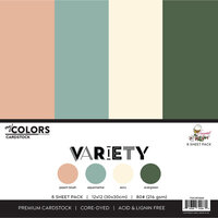 My Colors Cardstock - By PhotoPlay - Vineyard Collection - 12 x 12 Double Sided Cardstock - Variety Pack