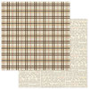 Photo Play Paper - Autumn Day Collection - 12 x 12 Double Sided Paper - Plaid