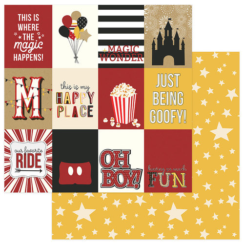 ColorPlay - A Day At The Park Collection - 12 x 12 Double Sided Paper - 3 x 4 Cards