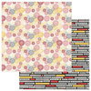 Color Play - A Day At The Park Collection - 12 x 12 Double Sided Paper - Fireworks