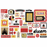 ColorPlay - A Day At The Park Collection - Ephemera - Die Cut Cardstock Pieces