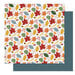 PhotoPlay - Autumn Greetings Collection - 12 x 12 Double Sided Paper - Leaves Are Falling