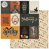 PhotoPlay - All Hallows Eve Collection - 12 x 12 Double Sided Paper - Spooky