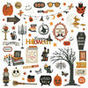 PhotoPlay - All Hallows Eve Collection - 12 x 12 Cardstock Stickers - Elements