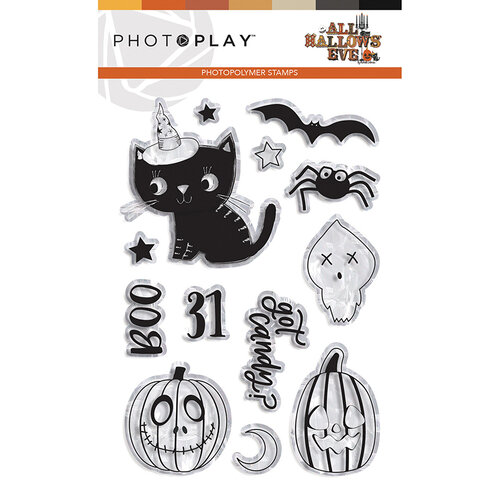 PhotoPlay - All Hallows Eve Collection - Clear Photopolymer Stamps
