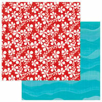 PhotoPlay - Aloha Collection - 12 x 12 Double Sided Paper - Salty Ocean
