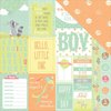 Photo Play Paper - About a Little Boy Collection - 12 x 12 Double Sided Paper - Peek A Boo