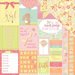 Photo Play Paper - About a Little Girl Collection - 12 x 12 Double Sided Paper - It's A Girl