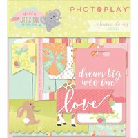 Photo Play Paper - About a Little Girl Collection - Ephemera - Die Cut Cardstock Pieces