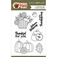 PhotoPlay - Autumn Vibes Collection - Clear Photopolymer Stamps