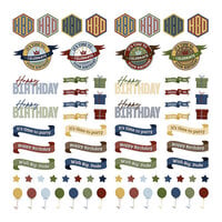 PhotoPlay - Birthday Bash Collection - Pre-Colored Die Cut Outs