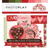 PhotoPlay - Be Mine Collection - Ephemera - Die Cut Cardstock Pieces