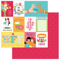 PhotoPlay - Best Friends Collection - 12 x 12 Double Sided Paper - Besties