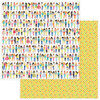 Photo Play Paper - Best Friends Collection - 12 x 12 Double Sided Paper - Girlfriends