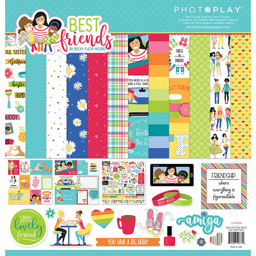 Photo Play Paper - Best Friends Collection - 12 x 12 Collection Pack