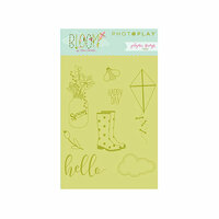 Photo Play Paper - Bloom Collection - Clear Acrylic Stamps