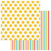 Photo Play Paper - Summer Bucket List Collection - 12 x 12 Double Sided Paper - Summer Sun