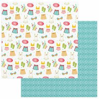 Photo Play Paper - Summer Bucket List Collection - 12 x 12 Double Sided Paper - Splish Splash