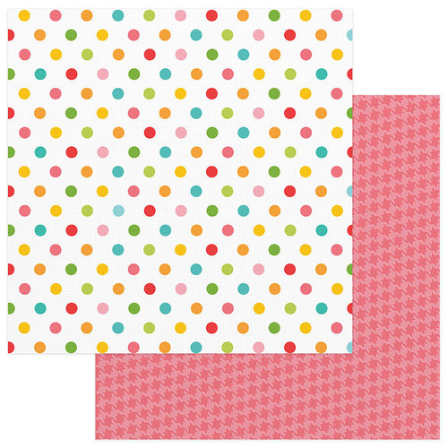 Photo Play Paper - Summer Bucket List Collection - 12 x 12 Double Sided Paper - Beach Balls