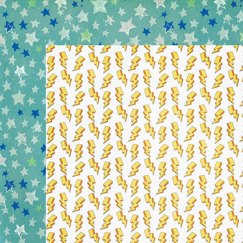 Photo Play Paper - Boys Rule Collection - 12 x 12 Double Sided Paper - Seeing Stars