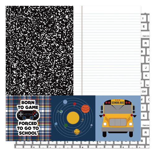 PhotoPlay - Brainiac Collection - 12 x 12 Double Sided Paper - Notebook