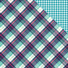 Photo Play Paper - Mad 4 Plaid Collection - Delightful - 12 x 12 Double Sided Paper - Mackenzie