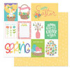 PhotoPlay - Baskets of Bunnies Collection - 12 x 12 Double Sided Paper - Easter Wishes