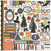 Photo Play Paper - Bootiful Collection - Halloween - 12 x 12 Cardstock Stickers - Elements