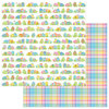 Photo Play Paper - Bunny Trail Collection - 12 x 12 Double Sided Paper - Egg Hunt