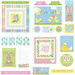 Photo Play Paper - Bunny Trail Collection - Ephemera - Die Cut Cardstock Pieces