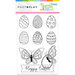 Photo Play Paper - Bunny Trail Collection - Color Me - 4 x 6 Card with Egg Die