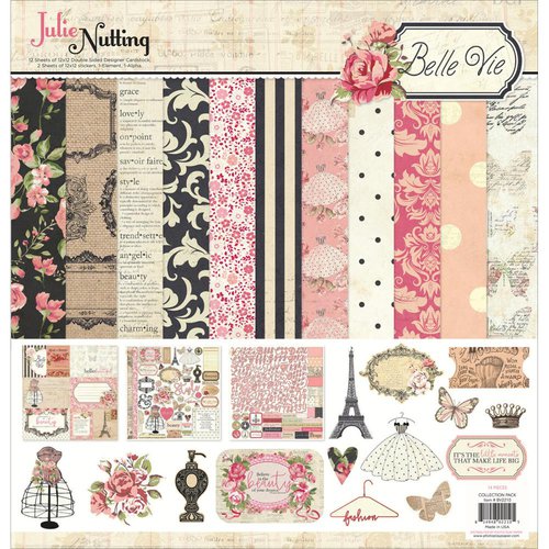 Photo Play Paper - Belle Vie Collection - 12 x 12 Collection Pack