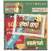 Photo Play Paper - Cooper and Friends Collection - Ephemera - Die Cut Cardstock Pieces