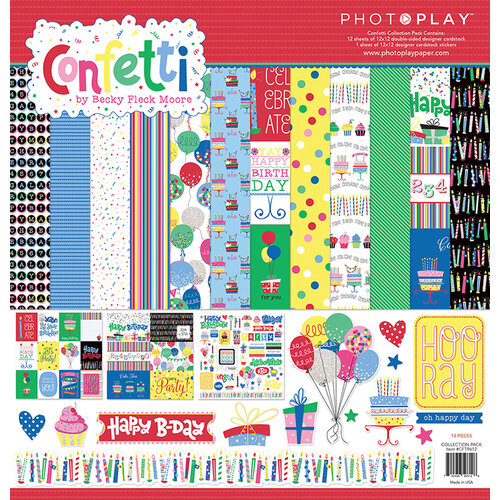 Photo Play Paper - Confetti Collection - 12 x 12 Collection Pack