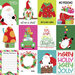 PhotoPlay - Tulla and Norbert's Christmas Party Collection - 12 x 12 Double Sided Paper - Holly Jolly