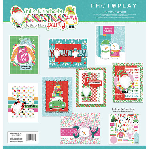 PhotoPlay - Tulla and Norbert's Christmas Party Collection - Card Kit