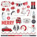 PhotoPlay - Christmas Cheer Collection - 12 x 12 Cardstock Stickers - Elements