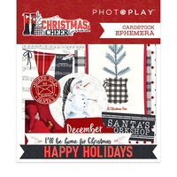 PhotoPlay - Christmas Cheer Collection - Ephemera - Die Cut Cardstock Pieces