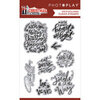 PhotoPlay - Christmas Cheer Collection - Clear Photopolymer Stamps - Phrase