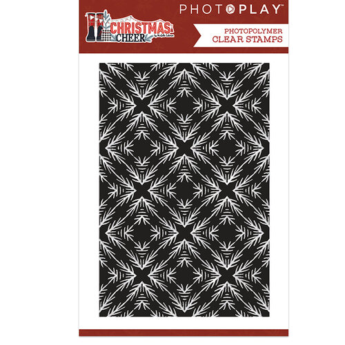 Photo Play Paper - Christmas Cheer Collection - Clear Photopolymer Stamps - Background
