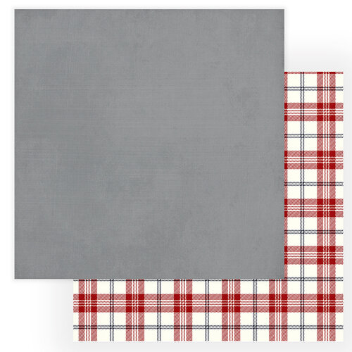 PhotoPlay - Christmas Cheer Collection - 12 x 12 Double Sided Paper - Grey