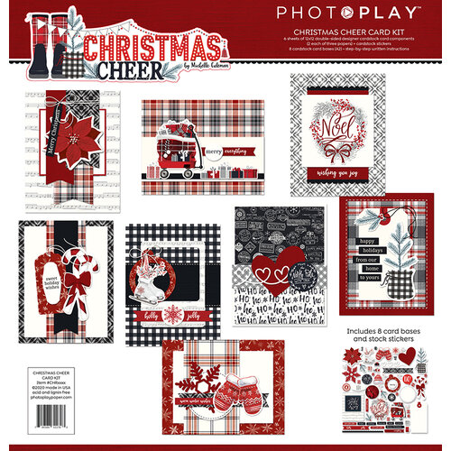Photo Play Paper - Christmas Cheer Collection - Card Kit