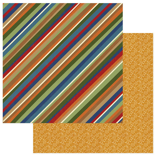 Photo Play Paper - Campfire Collection - 12 x 12 Double Sided Paper - Sleeping Bag