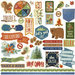 Photo Play Paper - Campfire Collection - 12 x 12 Cardstock Stickers - Elements