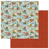 Photo Play Paper - Lakeside Collection - 12 x 12 Double Sided Paper - Wildflowers