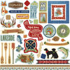 Photo Play Paper - Lakeside Collection - 12 x 12 Cardstock Stickers - Elements